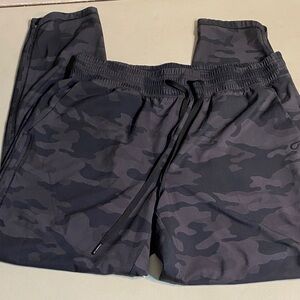 GAP Black Camouflage Jogger Pants